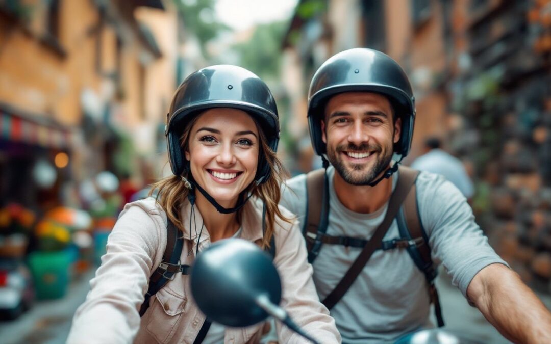 Renting a scooter in Chiang Mai