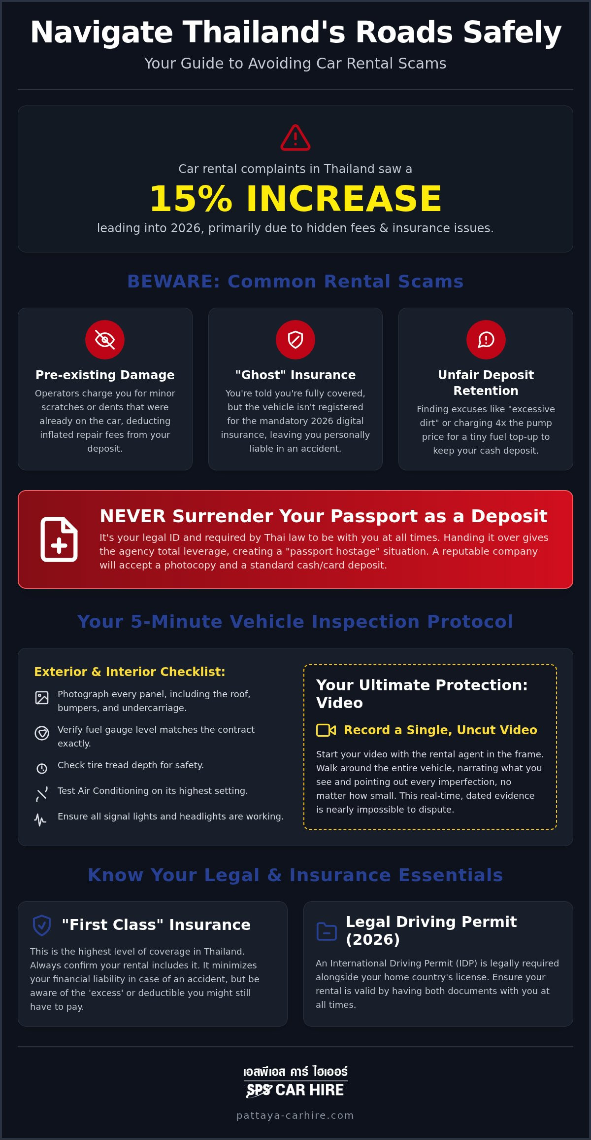 Avoiding Car Rental Scams in Thailand: The Ultimate 2026 Safety Guide