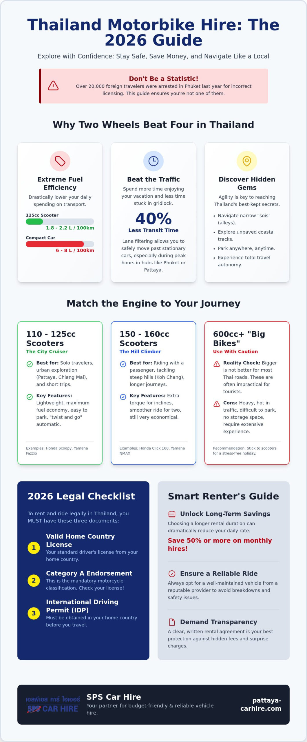 Motorbike Hire in Thailand: The Complete 2026 Comparison & Rental Guide