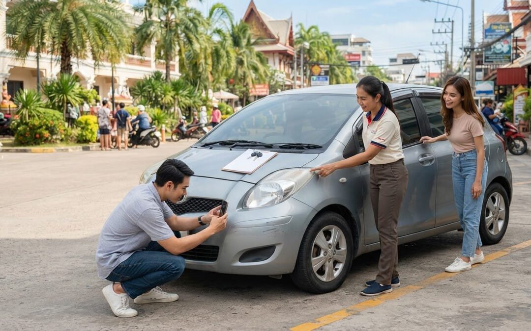 Car Rental Inspection Checklist Thailand: What to Check Before You Drive