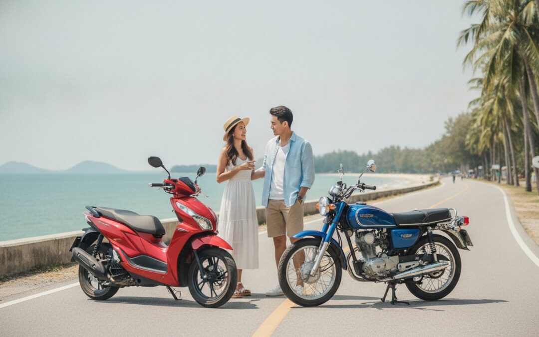 Scooter vs Motorbike Rental Pattaya: The 2026 Comparison Guide
