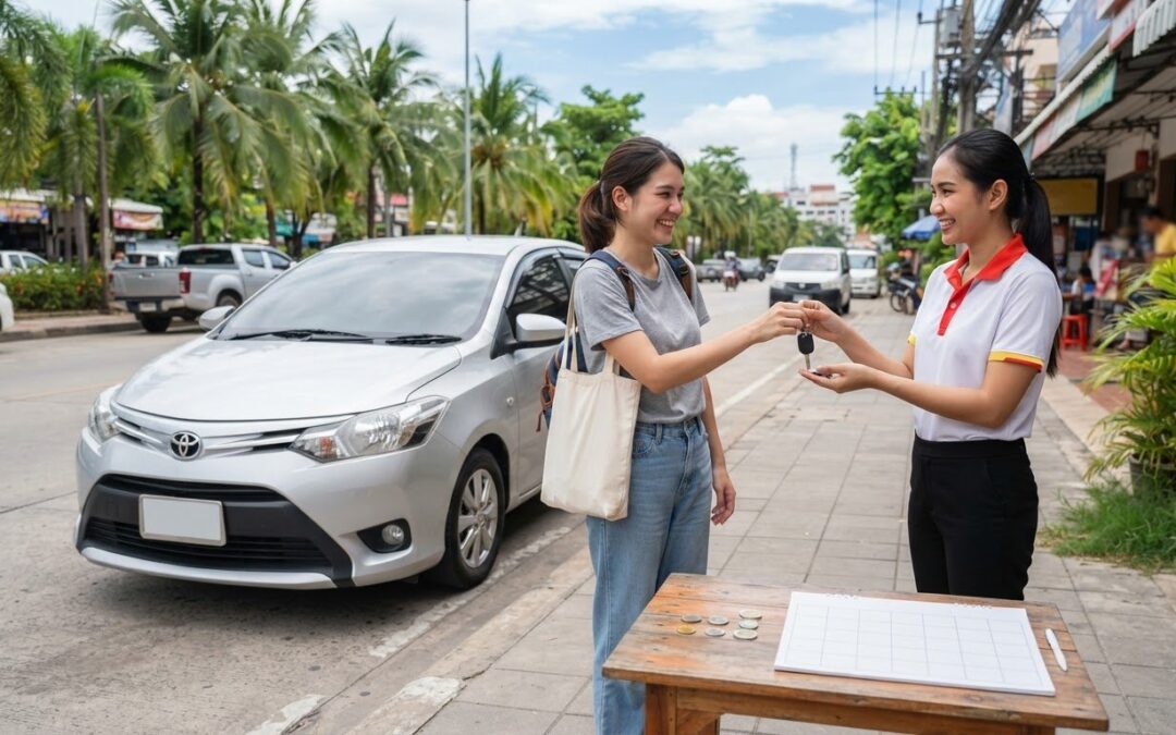 Car rental in Pattaya Central for one week: prices and costs